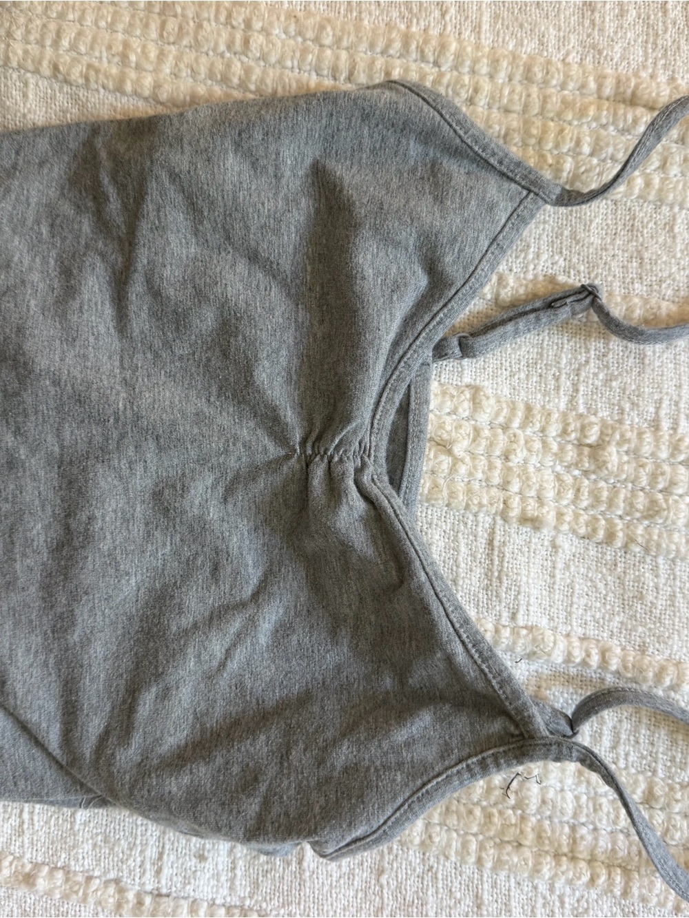 Urban Outfitters Gray Racerback Tank Top